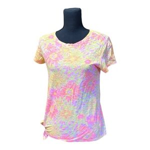 Lilly Pulitzer Etta Scoop-neck top.